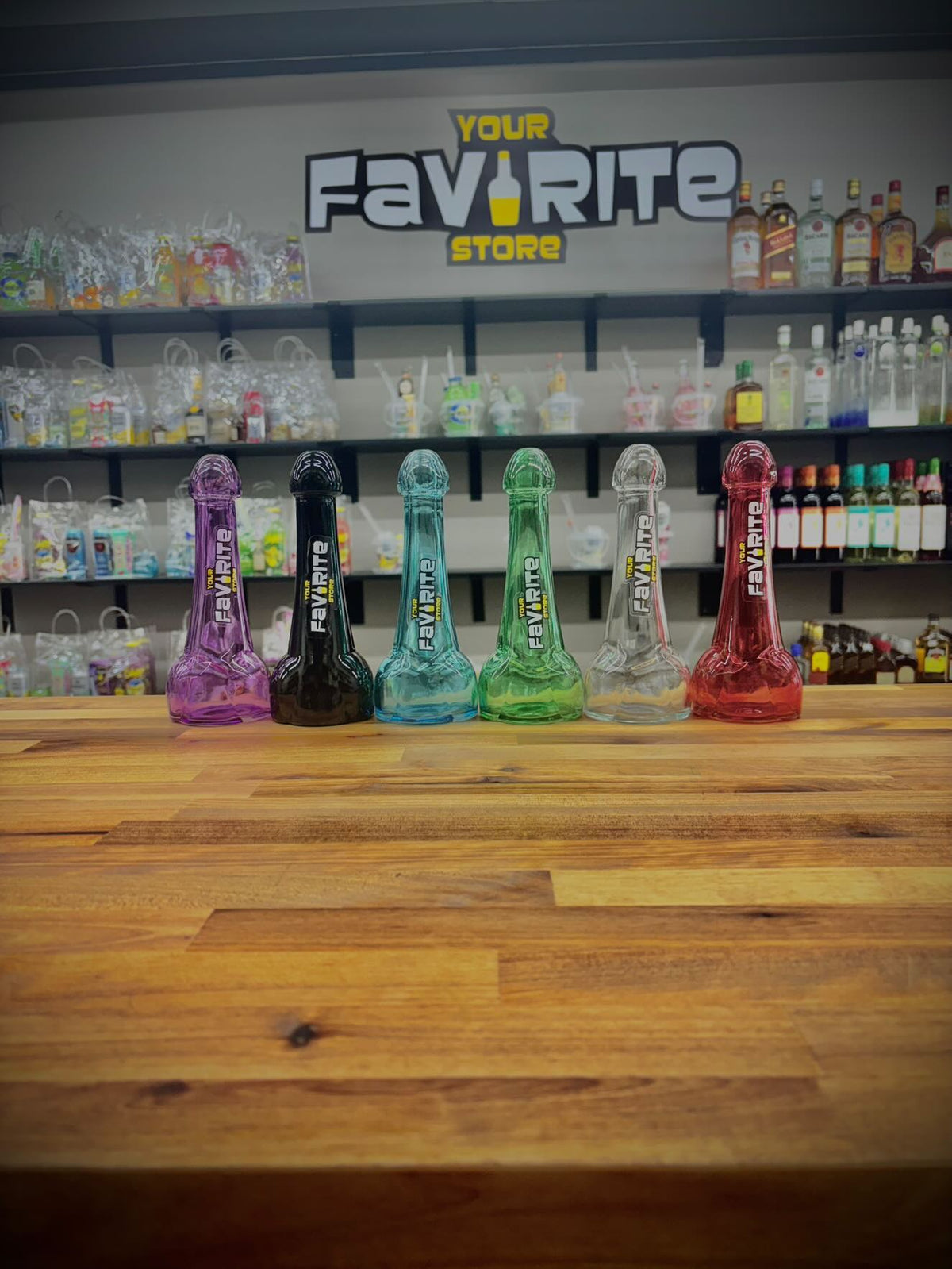 Reuseable Glass Dildo Cups