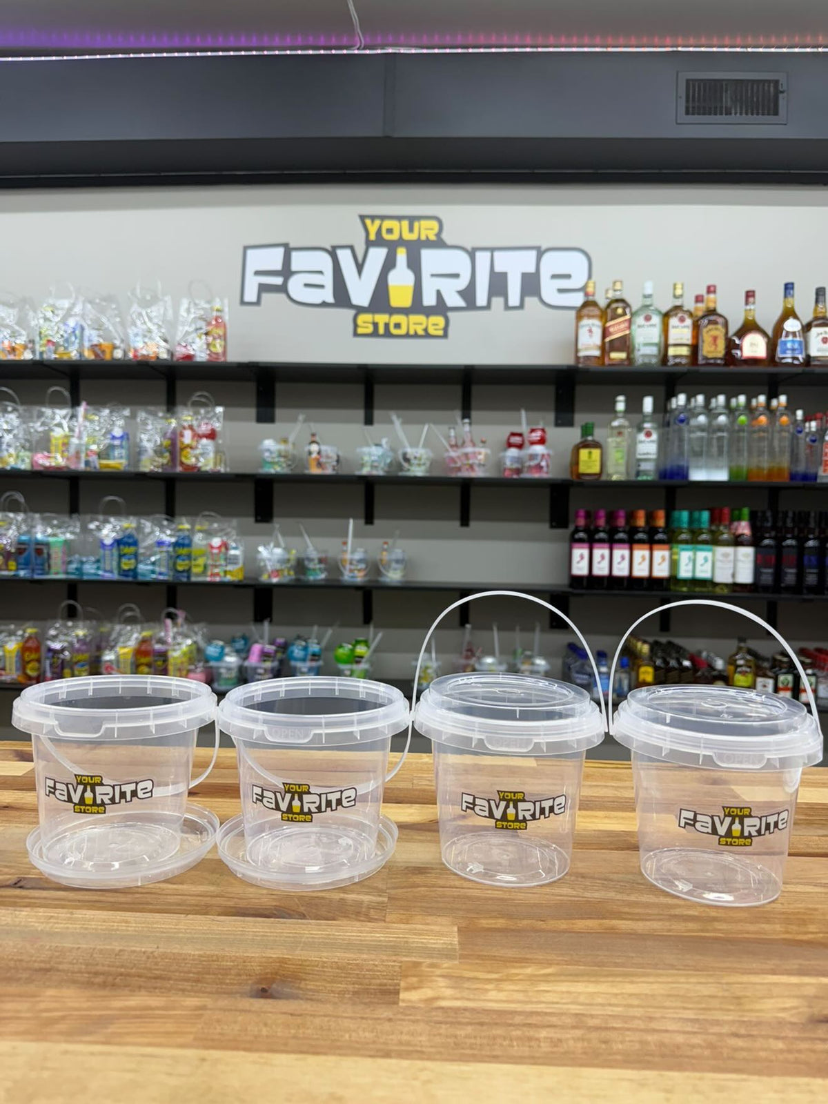 Your Favorite Reuseable Bucket SET OF 4